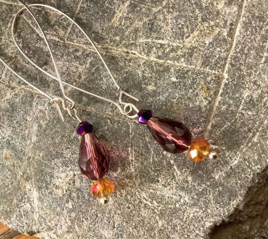 Silver TearDrop Earrings