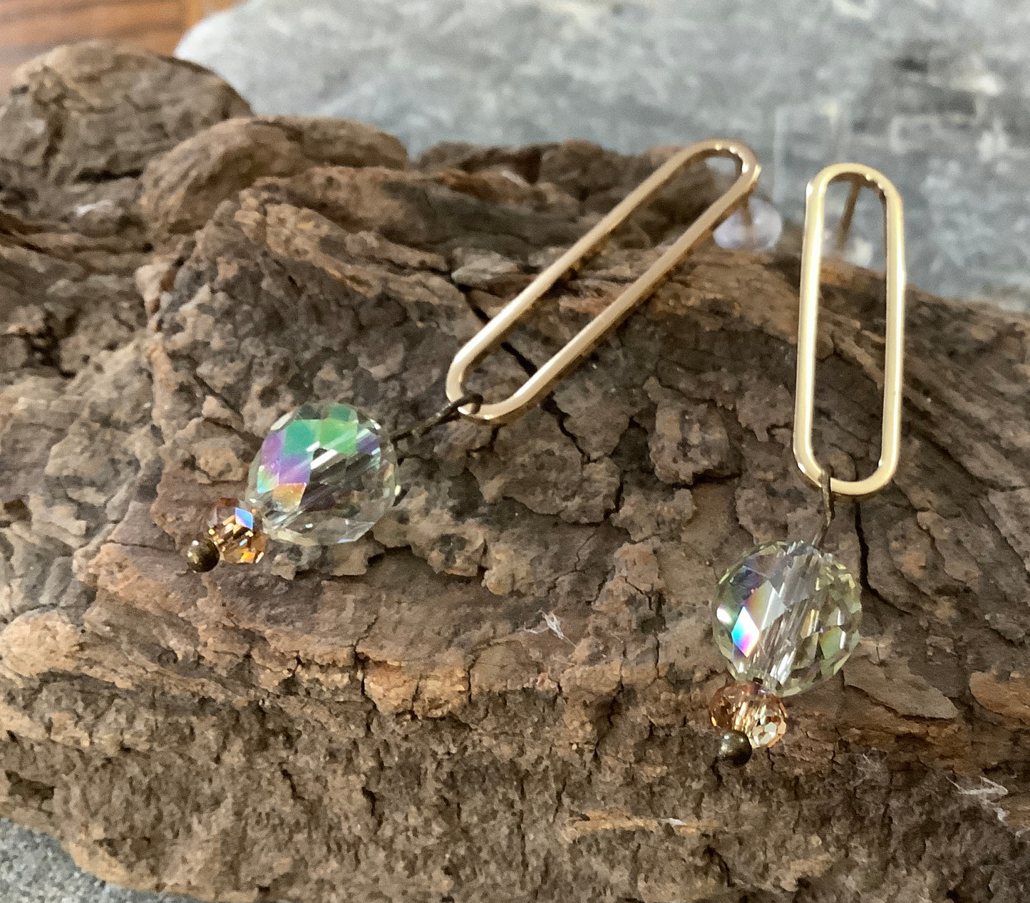 Crystal Post Earrings