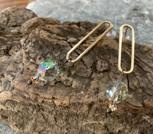 Crystal Post Earrings