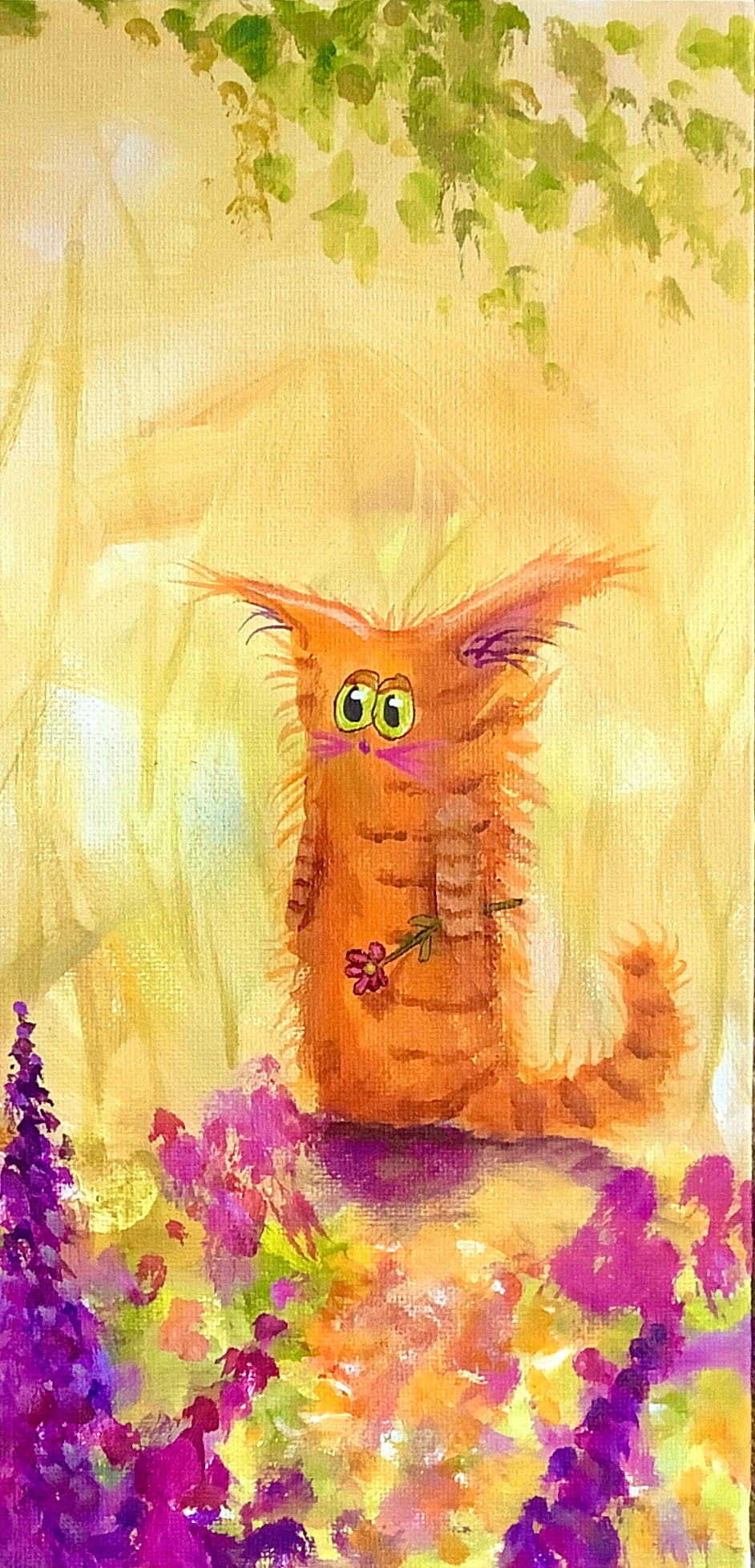 Bird Watching?  Original Painting