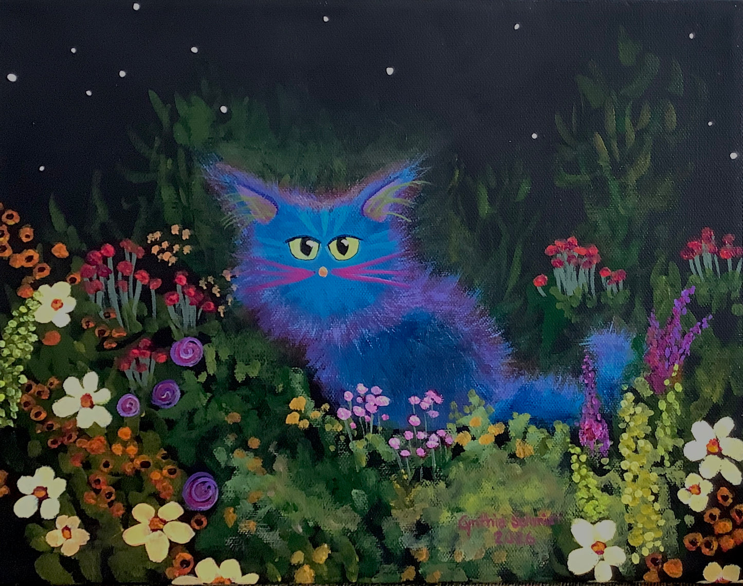 A Nighttime Wonderland - Original Painting