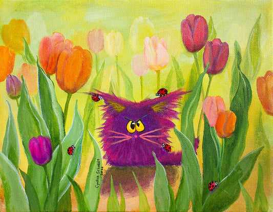 Ladybug Season - Matted Print