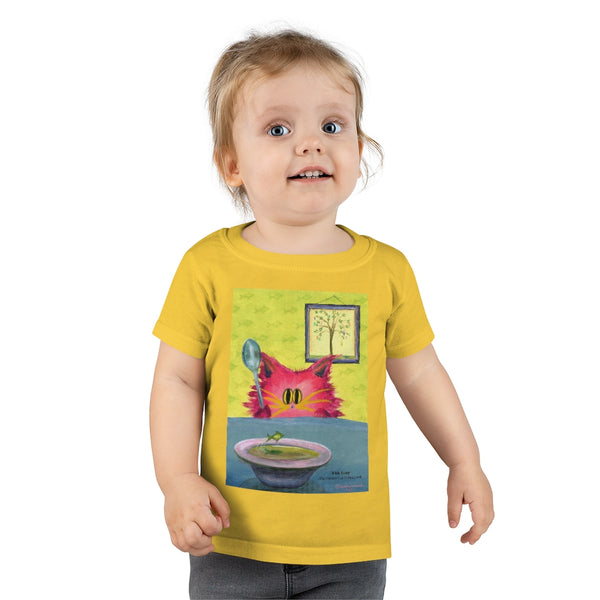 Toddler Sizes - Fish Soup Cranky Cat T-Shirt!  Free Shipping