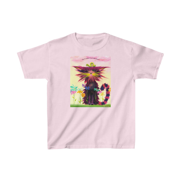 Kids' Cranky Cat with Inchworm T-Shirt!  Free Shipping