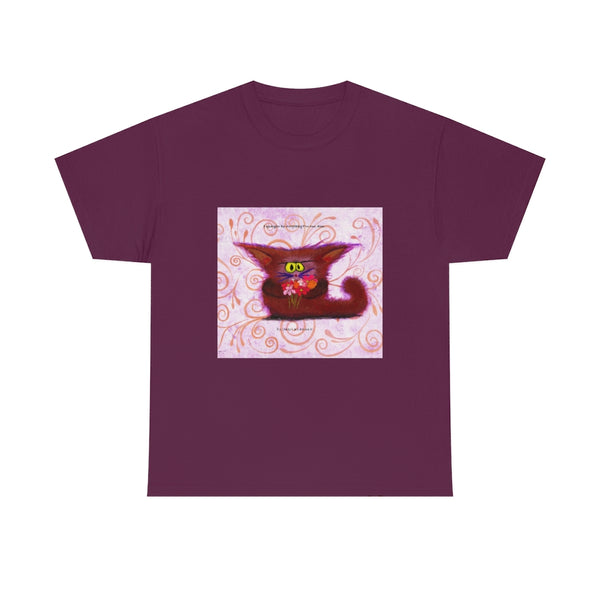 Apologetic Kitty - Cranky Cat T-Shirt!  Free Shipping