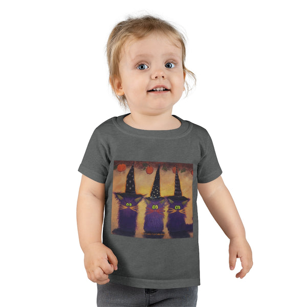 Toddlers' Halloween Witches Cranky Cat T-Shirt!  Free Shipping