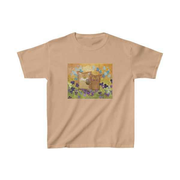 Kids' Cranky Cats with BEE T-Shirt!  Free Shipping