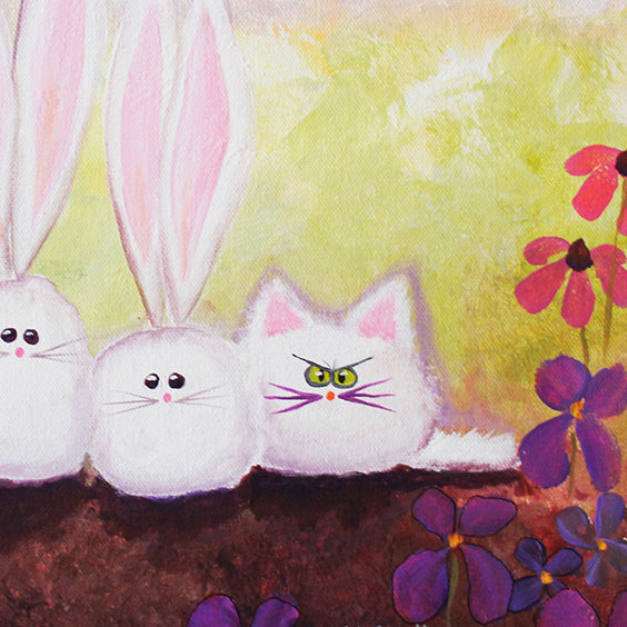 detail Cabbits! Cranky Cats Collection™ by Cindy Schmidt