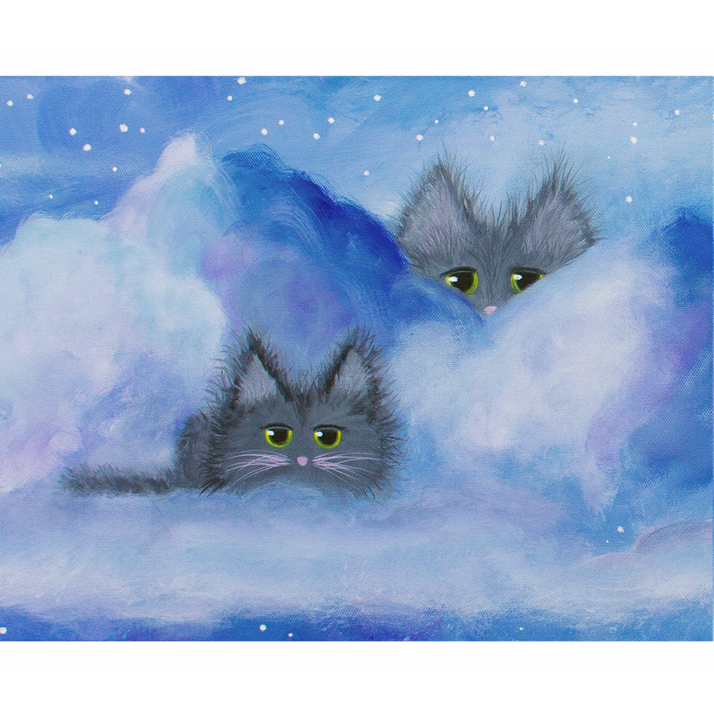 Cloud Kitties - Cranky Cat Collection™ by Cindy Schmidt
