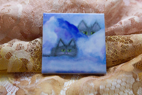 Cloud Kitties - Magnet