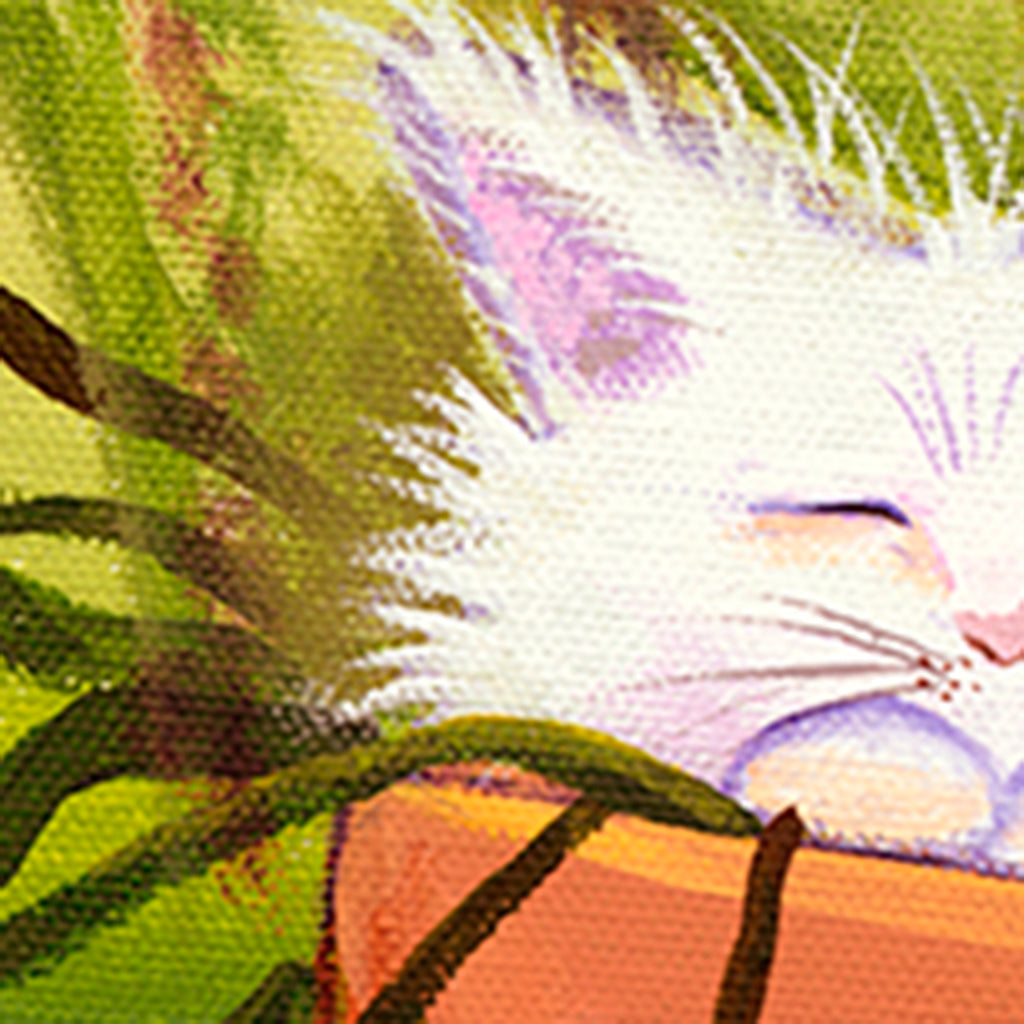 Flower Pot Kitties - Cranky Cat Collection™ by Cindy Schmidt
