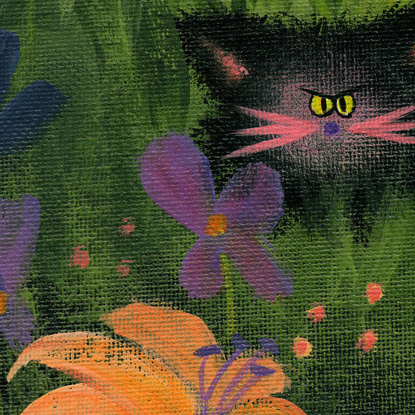 Detail, Herd of Kitties - Cranky Cat Collection by Cindy Schmidt