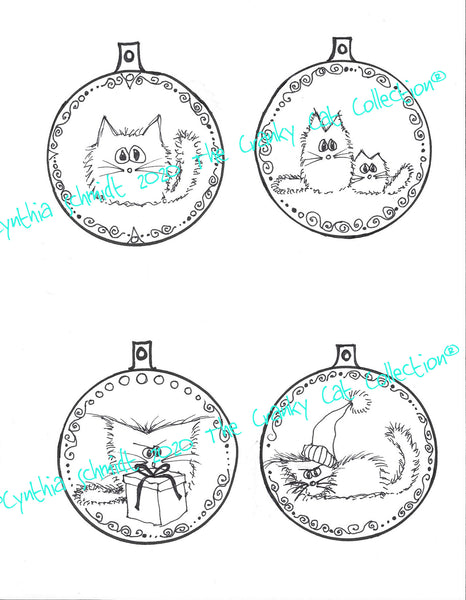 Cranky Cats Ridiculously Awesome Christmas Kit