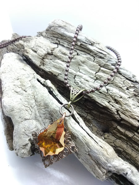 Crystal Honey — Necklace