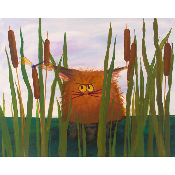 Swamp Cat - Cranky Cat Collection™ by Cindy Schmidt
