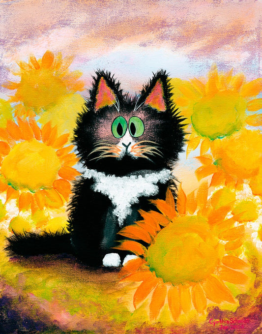 Tuxedo Cat - Cranky Cat Collection™ by Cindy Schmidt