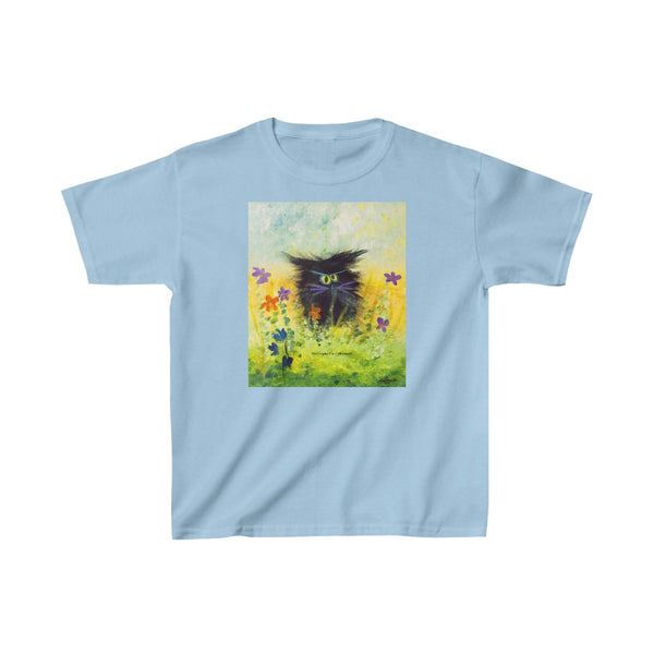 Kids' Black Cranky Cat T-Shirt!  Free Shipping