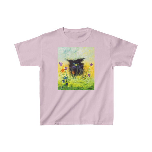 Kids' Black Cranky Cat T-Shirt!  Free Shipping
