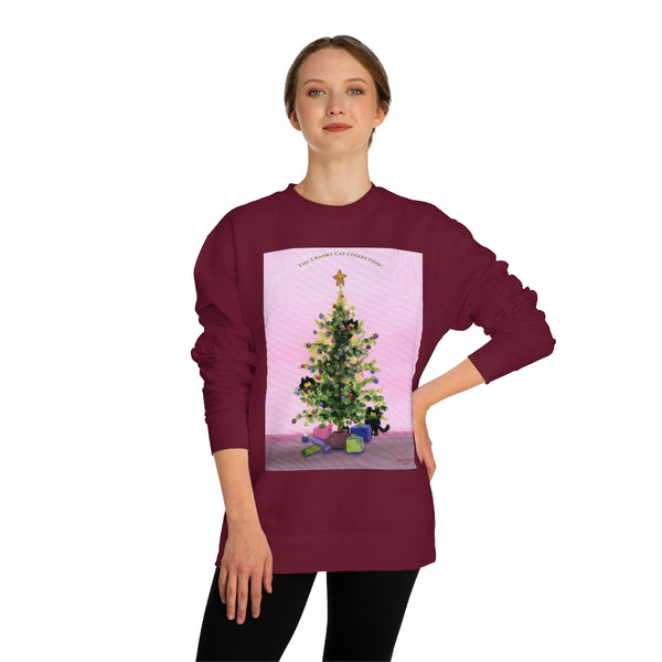 Cranky Cat Christmas Sweatshirt - Free Shipping!