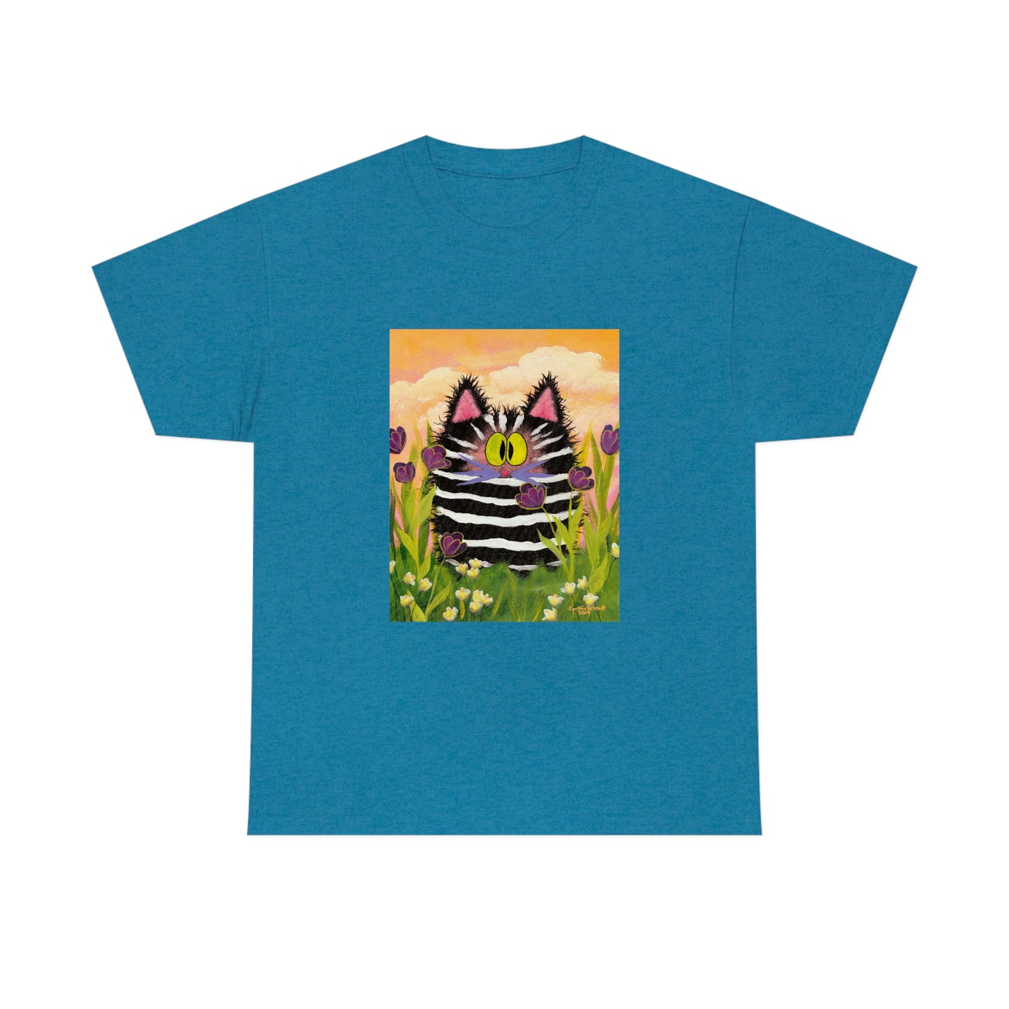 Zebra Kitty - T-Shirt!  Free Shipping!