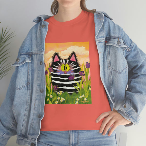 Zebra Kitty - T-Shirt!  Free Shipping!